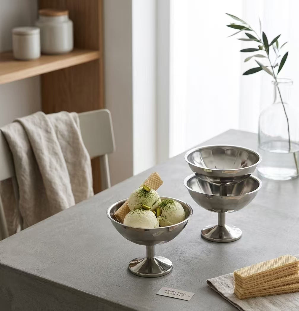 Cloud" Nordic Dessert Cup – front view