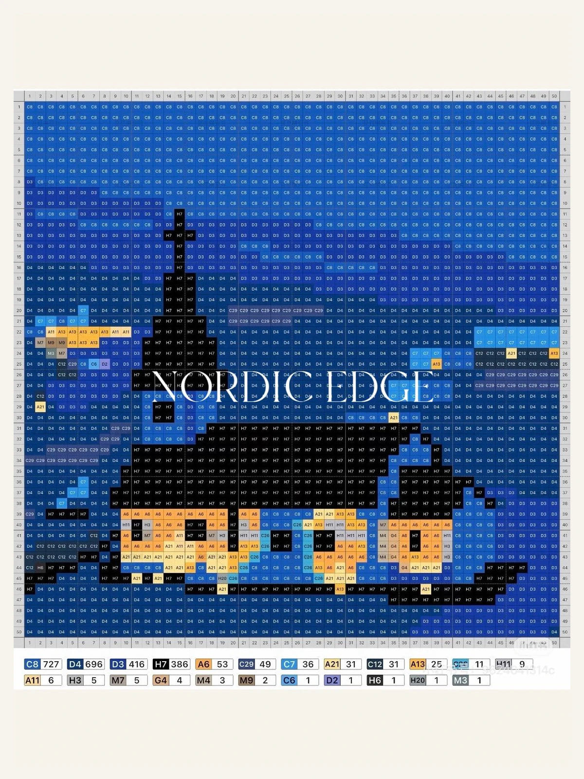 PixelCraft Nordic Nature Collection - Ice Town – front view