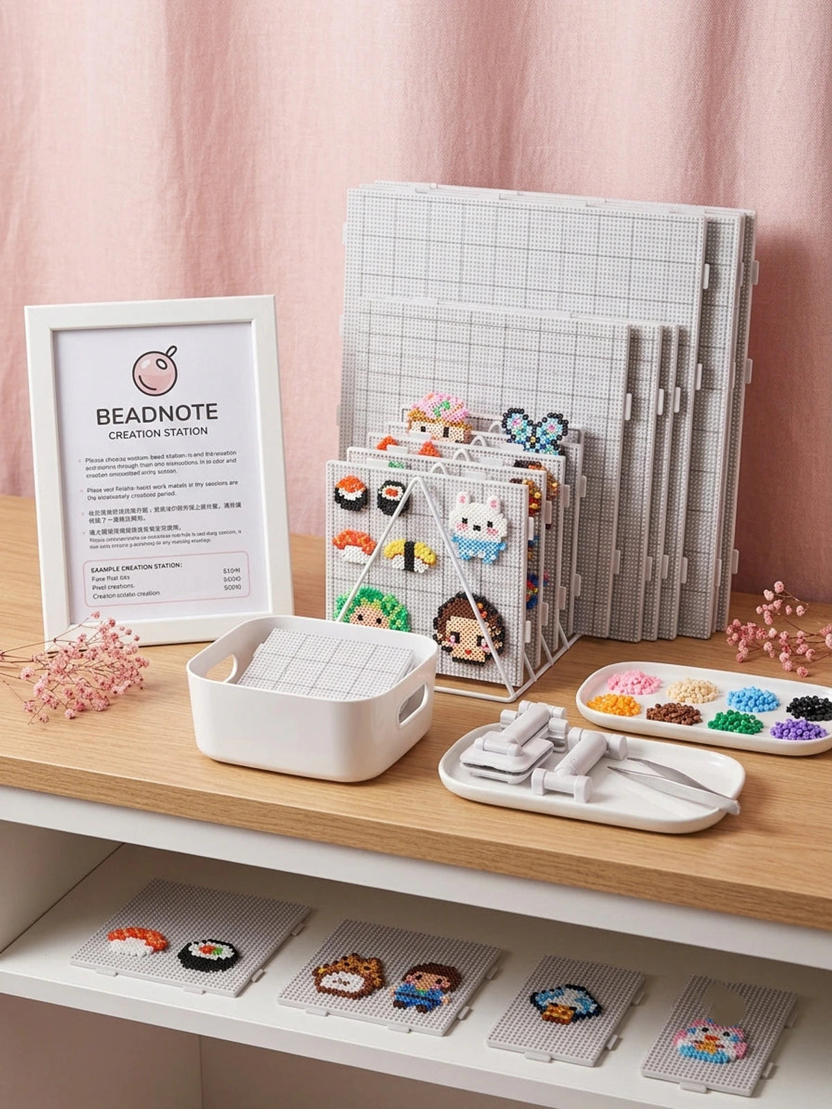 PixelCraft fuse bead creation station and craft kit